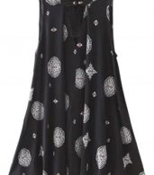photo National Wind Print Cut-out Front Sleeveless Trapeze Dress by OASAP - Image 2