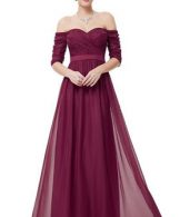 photo Off Shoulder Evening Gown with Sweetheart Neckline by OASAP - Image 1
