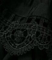 photo Off-Shoulder Lace-Trim Mini Dress by OASAP - Image 9