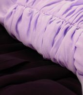 photo Purple Empire Chiffon Dress by OASAP, color Acid Blue - Image 11