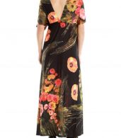 photo Summer V-Neck Short Sleeve Floral Boho Print Maxi Dress by OASAP - Image 8