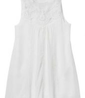 photo Sweet A-Line White Tank Dress by OASAP, color White - Image 5