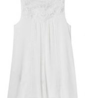photo Sweet A-Line White Tank Dress by OASAP, color White - Image 6