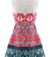photo Vintage Jacquard Sleeveless Dress by OASAP - Image 5