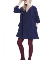 photo The Gemma Dress by Hatch Collection, color Navy - Image 1