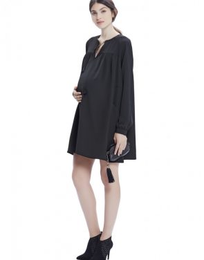 photo The Gemma Dress by Hatch Collection, color Black - Image 6