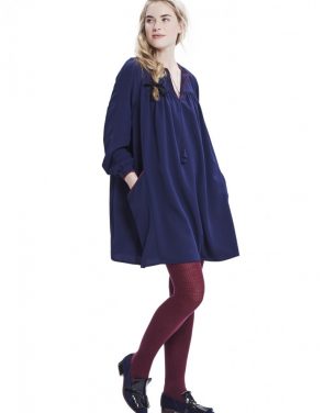 photo The Gemma Dress by Hatch Collection, color Navy - Image 7