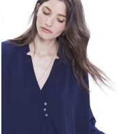 photo The Yves Tunic Dress by Hatch Collection, color Navy - Image 2