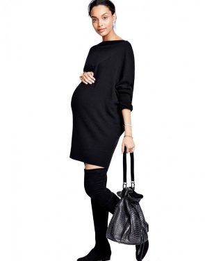 photo The Agyness Dress by Hatch Collection, color Black - Image 7