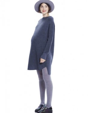 photo The Waffle Crew Dress by Hatch Collection, color Charcoal - Image 8