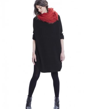 photo The Waffle Crew Dress by Hatch Collection, color Black - Image 9