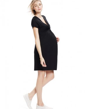 photo The Twist Dress by Hatch Collection, color Black - Image 7