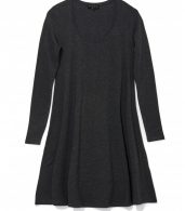 photo The Longsleeve A-Line Dress by Hatch Collection, color Charcoal - Image 10
