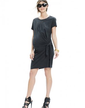 photo The Talia Dress by Hatch Collection, color Charcoal - Image 2