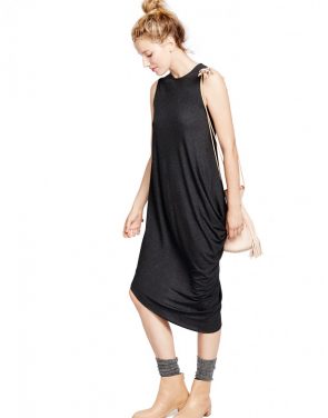 photo The Highline Dress by Hatch Collection, color Charcoal - Image 3