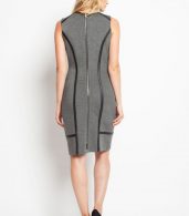 photo Bowery Dress - Charcoal, color Charcoal - Image 3