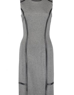photo Bowery Dress - Charcoal, color Charcoal - Image 4
