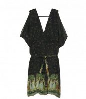 photo Lupita Dress by Figue, Multi/Green color - Image 1