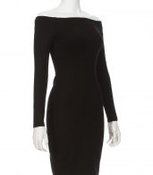 photo Daphne Off The Shoulder Dress by L'Agence 60509PONS16, Black color - Image 2