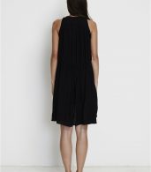 photo Coco Hi-Low Tunic Dress by Faithfull The Brand FF721S16, Black color - Image 2