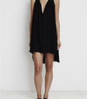 photo Coco Hi-Low Tunic Dress by Faithfull The Brand FF721S16, Black color - Image 3