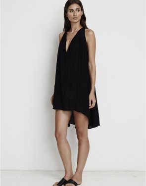 photo Coco Hi-Low Tunic Dress by Faithfull The Brand FF721S16, Black color - Image 1