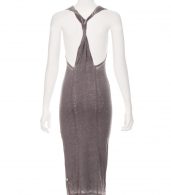 photo Darby Twist Back Maxi Dress by Nytt NYD3055S16, Grey color - Image 2
