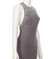 photo Darby Twist Back Maxi Dress by Nytt NYD3055S16, Grey color - Image 3