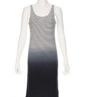 photo Brie Stripe Tank Dress by Nytt NYD3098S16, Navy Dip Dye color - Image 1