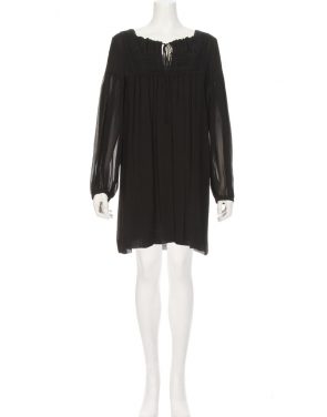 photo Embroidered Silk Dress by See By Chloe S6ERO04-S6E007S16, Black color - Image 3