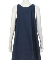 photo Unfinished Tank Dress by Harvey Faircloth T13-DR04S16, Indigo color - Image 3
