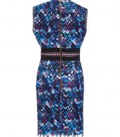 photo Trudi Sleeveless Mini Dress by Saloni 1512F16, Blue color - Image 2