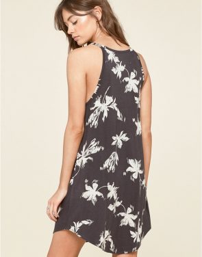 photo Love Always Palm Tank Dress by Amuse Society AD01CLOVF16, Charcoal color - Image 3
