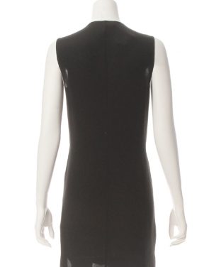photo Sleeveless Knot Front Silk Dress by 3.1 Phillip Lim E1719369CDCF16, Black color - Image 3