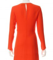 photo Long Sleeve Knot Front Dress by 3.1 Phillip Lim E1719762SGGF16, Red Poppy color - Image 2