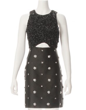 photo Cluster Sequin Embroider Dress by 3.1 Phillip Lim H1619535CLUF16, Black color - Image 3