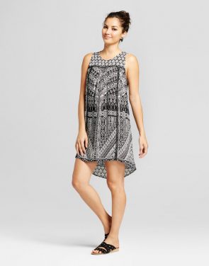 photo Printed Shift Dress by Knox Rose, color Multi - Image 1