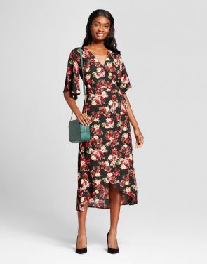 photo Floral Midi Dress by Eclair, color Multi - Image 1