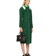 photo Green Topstitch Dress by Burberry - Image 4