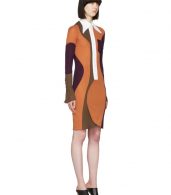 photo Multicolor Wide Collar Dress by Givenchy - Image 2