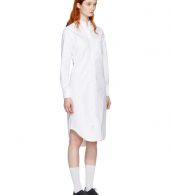 photo White Classic Shirt Dress by Thom Browne - Image 2