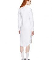 photo White Classic Shirt Dress by Thom Browne - Image 3