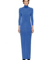 photo Blue Underpinnings Turtleneck Dress by Kwaidan Editions - Image 1