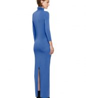 photo Blue Underpinnings Turtleneck Dress by Kwaidan Editions - Image 3