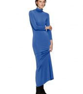 photo Blue Underpinnings Turtleneck Dress by Kwaidan Editions - Image 4