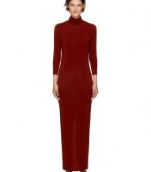 photo Red Underpinnings Turtleneck Dress by Kwaidan Editions - Image 1