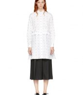 photo White Swallow Shirt Dress by McQ Alexander McQueen - Image 1