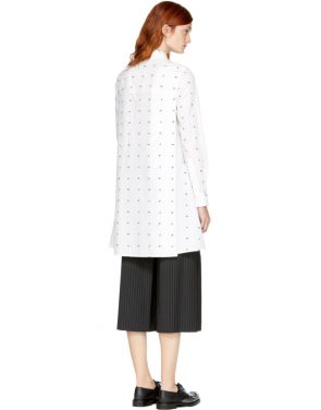photo White Swallow Shirt Dress by McQ Alexander McQueen - Image 3