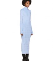 photo Blue Thin Rib Dress by Maison Margiela - Image 2