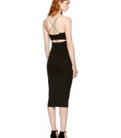 photo Black Strappy Cami Tank Dress by T by Alexander Wang - Image 3